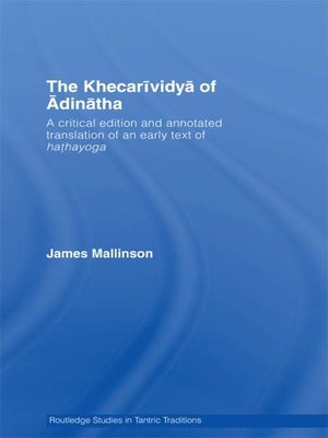 cover image of The Khecarividya of Adinatha